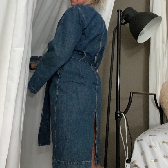 Ganni Denim Coat - Picture 2 of 5